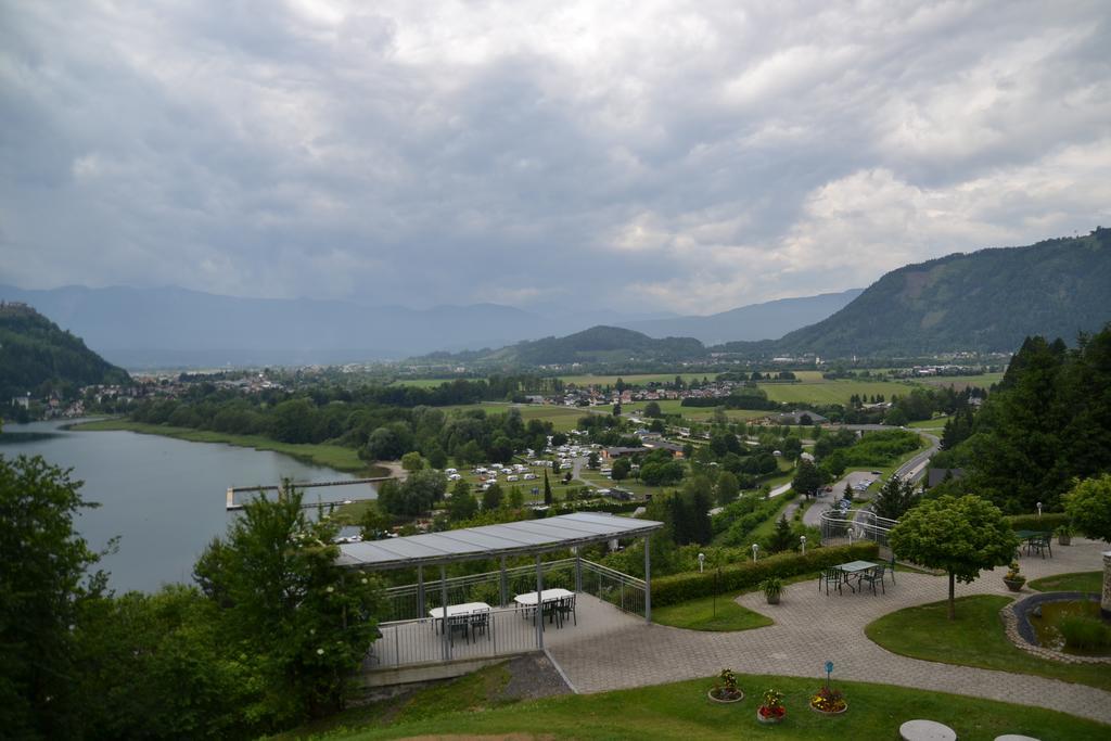 Panoramablickhotel - Lakeview Apartments Annenheim Ngoại thất bức ảnh